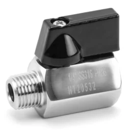 Data Center Cooling Water Leak Free Male Female Mini Ball Valve